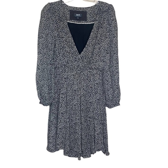 Maeve Faux Wrap Carolyn‎ Animal Print Elastic Waist Boho Y2K - Picture 2 of 10